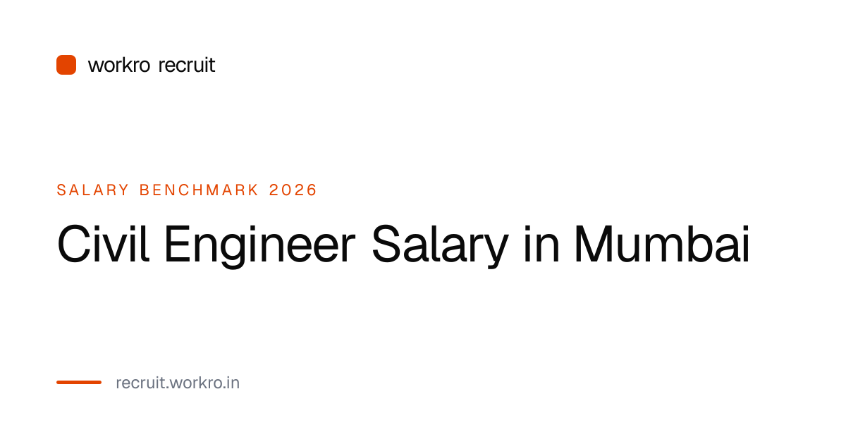 Civil Engineer Salary in Mumbai India 2026 | workro
